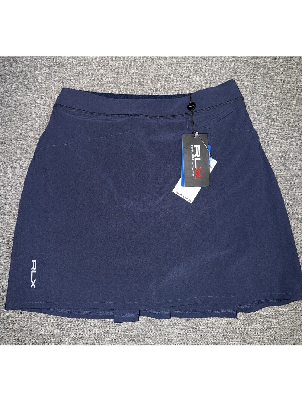RLX Ralph Lauren Women’s XS Golf Core Collection Navy Skort $128 New